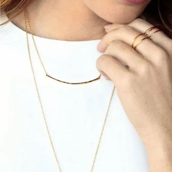 Gorjana Taner Bar Necklace - NWOT - Picture 2 of 5